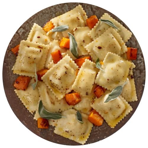 Butternut Squash Ravioli with Brown Butter image